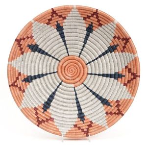 Nuevo diseño flor marrón ratán mantel cargador tejido a mano para mesa de comedor hecho en India Vietnam - Product Image 1