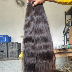 ผมคนตรงจากธรรมชาติผมตรงจากอินเดียผมตรงสีดำมีให้เลือกหลายเฉดสี - Product Image 3