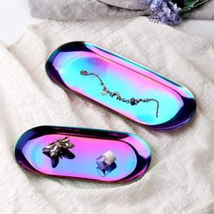 Acabado de espejo de metal thali fuerte, duradero, perfecto para uso diario en restaurantes, catering y buffet - Product Image 5