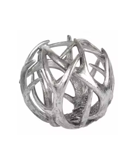 Aluminium Métal Abstrait Sculpture Décorative Home Decor Décoratif Rond Cornes de Renne Sculptures Vente à Chaud - Product Image 1