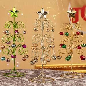Recién llegado, árbol de Navidad decorado para una elegante decoración de mesa en la temporada festiva, artículo clásico - Product Image 4