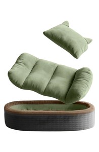 Cama Ovalada Moderna para Perros y Gatos, Segura y Cálida para Animales, Desmontable y Lavable, Importada de Vietnam - Product Image 2