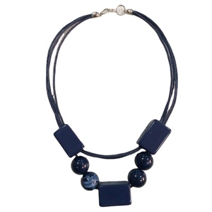 Collar de resina de estilo tradicional, joyería, cuentas de piedra - Product Image 2