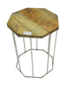 Contemporary New Design Round Shaped <b>Coffee</b> <b>Table</b> with Solid Wood Top for Living Room Decoration - Product Image 6