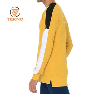 Sudadera con cuello redondo de algodón 100% para hombre, ropa de lana de invierno con patrón de estampado de diseñador, servicio OEM de talla grande - Product Image 5