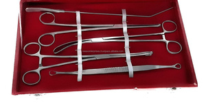 100% Quality Instruments Surgical Stainless Steel Surgery Sets With Lather Box <b>Kit</b> - Product Image 2