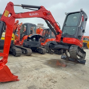Excavatrice Kubota U35 d'occasion, état quasi neuf, avec système moteur stable, engin de terrassement, mini-pelle, prix abordable à vendre - Product Image 4