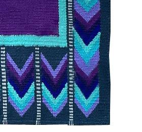 Manta de lana multicolor de Nueva Zelanda para silla de montar, estilo occidental, con forro de lana y exterior de visón, tallas personalizadas, calidad extrema, ¡la más vendida! - Product Image 3