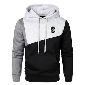 เสื้อฮู้ดดี้ผู้ชายคุณภาพสูง ผ้าฝ้ายผสม 100% เป็นมิตรกับสิ่งแวดล้อม แห้งเร็ว สวมใส่สบายในฤดูหนาว - Product Image 1