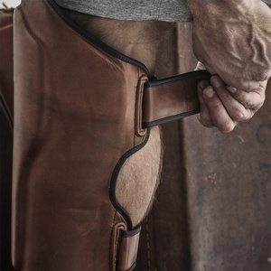 Handmade Leather <b>Shin</b> Guards Custom MMA Kickboxing <b>Pads</b> Muay Thai Sparring Instep Protectors Foot Cover Professional Protection - Product Image 5