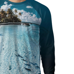 Conception personnalisée de chemises de pêche respirantes à séchage rapide à manches longues motif camouflage fabricant de chemises de pêche à manches longues - Product Image 6