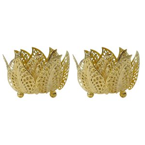 Bougeoir élégant en métal de fer magnifiquement fabriqué à la main de haute qualité bougeoir votif pour la maison bureau mariage noël - Product Image 3
