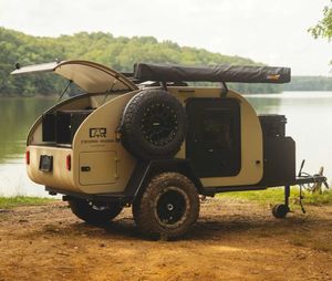 Haute intensité Mini Teardrop Camper Trailer Off-Road Travel RV pour camion en vente - Product Image 3