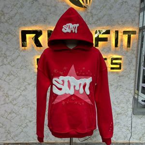 Precio competitivo, Sudadera con capucha de corte perfecto, chaqueta abullonada con cremallera y diamantes de imitación, lavado ácido, ropa de calle de lana lavada Vintage para hombre - Product Image 5