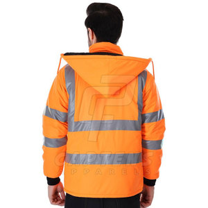 Dernière conception Veste de construction de couleur unie Veste de construction respirante Veste de construction imperméable - Product Image 3