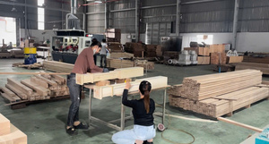 Wholesale Solid Wood Newels Model 4500 Water Resistant Modern Design Durable Stair Parts OEM/ODM Available From EFS - Product Image 4