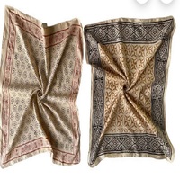 Foulard carré Autres foulards Dernier design Nouveau modèle foulard en soie imprimé floral design pour femmes tête fait main