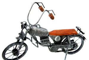 Trending Home Bicicleta decorativa pequeños accesorios hechos a mano de metal Ciclo de metal personalizado para decoración al por mayor - Product Image 6