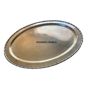 <b>Mirror</b> Polished Metal Chocolate <b>Tray</b> Premium Quality Handmade Chocolate Platter Classic Stylish New Chocolate <b>Tray</b> - Product Image 3