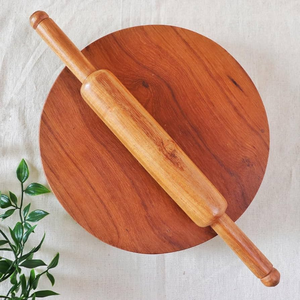 Juego de Utensilios para Hornear Chakla Belan de Amazon, de Mármol, Madera y Metal, Ecológicos, Rodillos para Masa de Alta Calidad y Tablas para Pastelería para el Hogar - Product Image 2