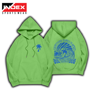 Nouveaux sweats à capuche imprimés bouffants coupe ajustée personnalisés pour hommes vêtements d'hiver à la mode fabriqués au Pakistan 100% coton impression numérique prix bas - Product Image 5