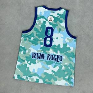 Camiseta de baloncesto de verano transpirable reversible personalizada OEM uniforme de equipo impreso por sublimación de alta calidad para unisex - Product Image 2