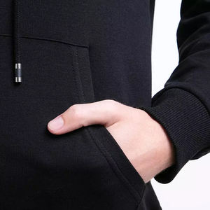 Sudadera con Capucha de Algodón Interlock para Hombre, Sudadera Ajustada con Capucha Personalizada, Sudadera de Hombre, Sudadera Extra Grande - Product Image 6