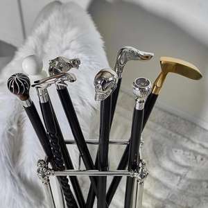 Porte-parapluie artisanal, support multifonctionnel, présentoir au sol, support en métal pour canne, prix bas - Product Image 6