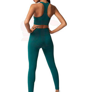 Ensemble de costumes de yoga sans couture de haute qualité ensemble de yoga 2 pièces fitness pour femmes - Product Image 6