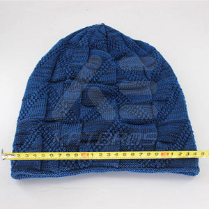 100% Cotton Wool Winter Wear Beanies Hat Soft Fabric Jacquard Beanies Hat Casual Wear Beanies Hat - Product Image 4