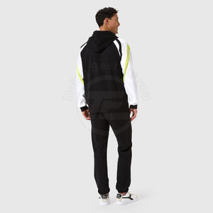 Ropa deportiva de dos piezas de primera calidad para hombre, chándales de entrenamiento deportivo transpirables para gimnasio, ropa de gimnasio informal de nuevo estilo para invierno - Product Image 4