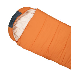 Venta caliente Camping saco de dormir invierno clima frío al aire libre camping y senderismo con capucha forma rectangular saco de dormir - Product Image 1