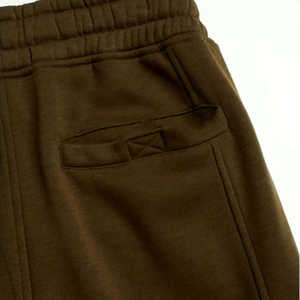 Custom Heavyweight Cotton <b>Pants</b> Plain Fleece Streetwear Men's <b>Jogging</b> Shorts Sportswear Drawstring <b>Cargo</b> Joggers Men's Shorts - Product Image 5