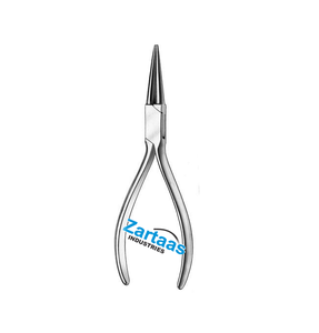 Instruments dentaires en acier inoxydable de haute qualité Pince à long bec ronde 14 cm - Product Image 1