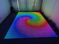 50x50cm Programmable 144 Pixel RGB Digital LED Dance Floor Carrelage pour Événements Fête Mariage Club Location Entreprise