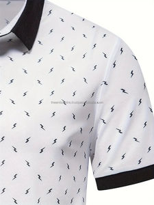 Camiseta para hombre más vendida hecha a medida con logotipo de secado rápido y larga longitud para Polos de verano, polos para hombre - Product Image 2