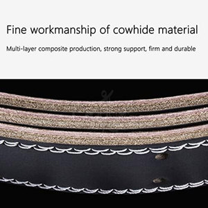 Cinturón de Gimnasio Hecho con el Mejor Cuero, Talla Personalizada, Nuevo Estilo 2026, Ligero, para Hombre y Mujer - Product Image 4