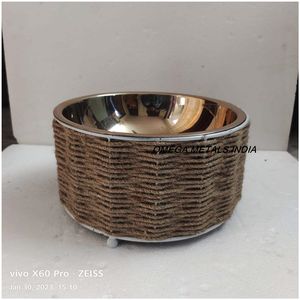 Olla de Metal hecha a mano de alta calidad para servir alimentos para el hogar, cocina, restaurante, calentador de alimentos, cazuela, olla caliente - Product Image 4