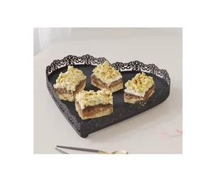 ภาชนะเหล็กทรงวงรีทรงยาวพร้อมด้ามจับถาดโลหะขนมรูปผลไม้ทรงโค้งแบบย้อนยุคสุดหรู - Product Image 1