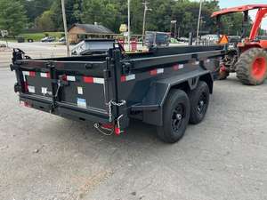 Nouvelle remorque à benne basculante 6X12 5 tonnes Remorques agricoles avec côtés de 20 pouces - Product Image 6