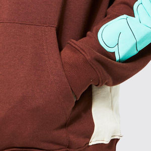 Wholesale <b>Men's</b> Custom <b>Fleece</b> Hoodies Long Sleeve Customized <b>Men</b> <b>Hoodie</b> 100% Cotton Casual Style Hoodies - Product Image 5