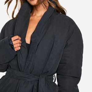 2025 nouveau Design haute qualité en gros mode taille bouffant manteau coupe-vent décontracté femmes vers le bas manteaux pour dames Parka - Product Image 5