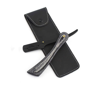 Navajas de afeitar manuales de acero inoxidable, cuchilla recta plegable, fabricadas por Pissco Pakistán - Product Image 1