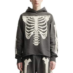 Sweat à capuche unisexe surdimensionné en polaire, pull chaud d'hiver pour homme, décontracté, doux, durable, respirant, de haute qualité, vêtements d'extérieur - Product Image 5