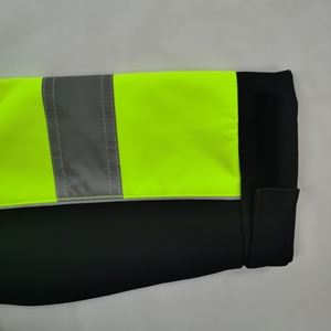 Vêtement de travail à manches longues haute visibilité Logo personnalisé Imperméable Polaire Construction Hommes Travail Haute visibilité Veste réfléchissante de sécurité - Product Image 6
