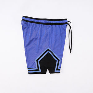 Pantalones Cortos Deportivos de Verano para Hombre, de Lona, Casuales, de Alta Calidad, de Poliéster/Algodón, con Cintura Elástica, Color Personalizado, con Cordón Ajustable - Product Image 4