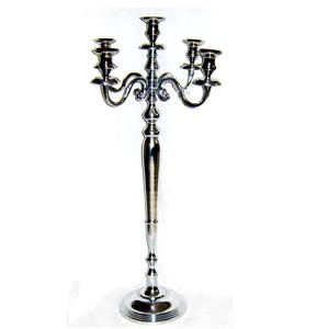Candelabros de 5 brazos con suelo de pulido de níquel, soporte de vela decorativo, candelabros de último diseño recién llegados - Product Image 4