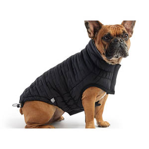 Chaqueta Chalet Moderna Reversible Acolchada en Negro Sólido, Estilo Casual, Hecha de Poliéster - Product Image 2