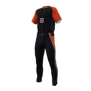 ชุดเครื่องแบบเบสบอลวิทยาลัยระบายอากาศได้ดีแห้งเร็วกางเกงเจอร์ซีย์ชื่อทีมพิมพ์ลายตามสั่ง - Product Image 4