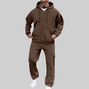 Custom Casual Heavyweight Full Sleeve Breathable Quick Dry Active Tracksuit Durable Activewear Drawstring Closure for Gym - Product Image 3